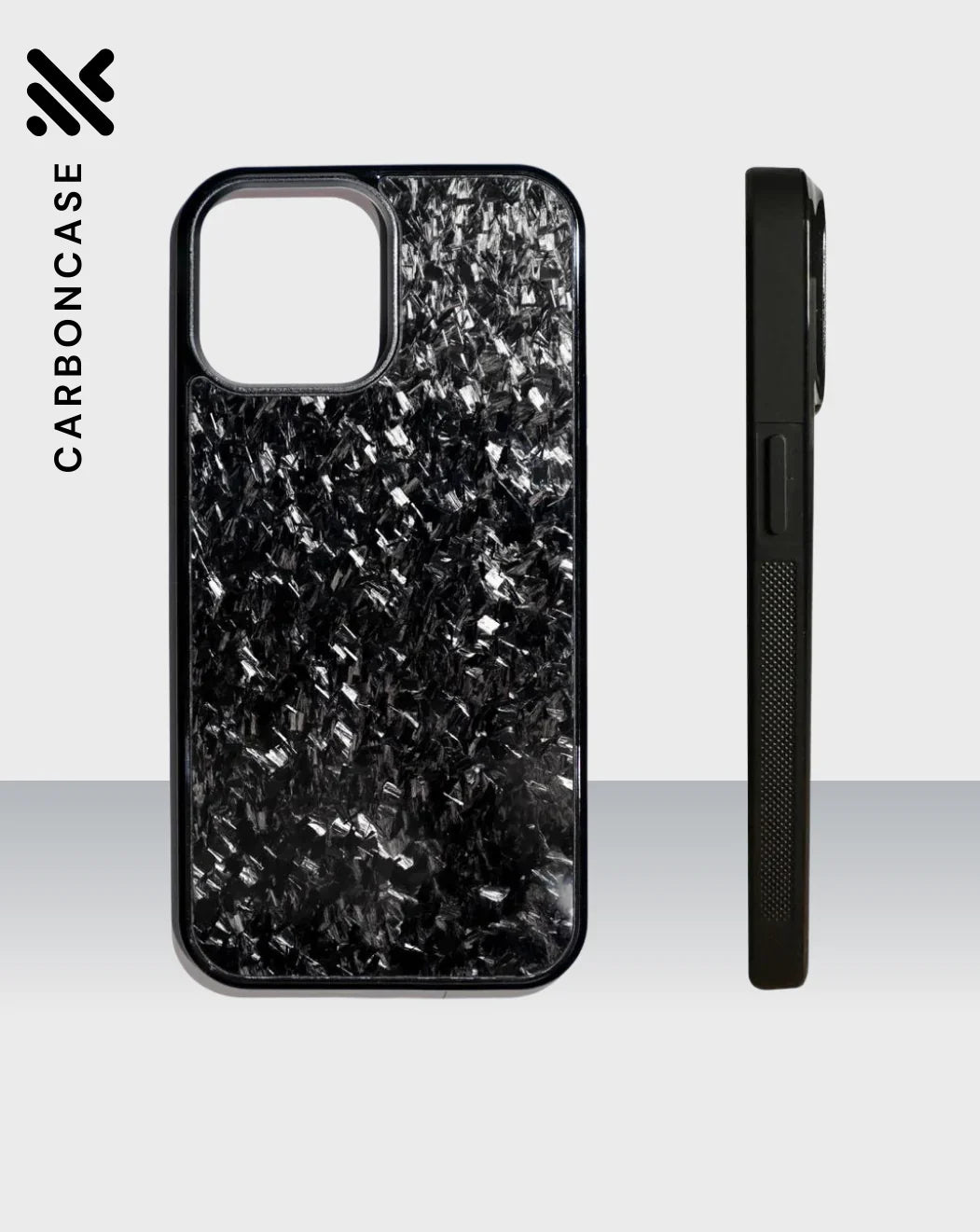 iPhone CarbonShield Pro® - Echtes gesmiedetes Carbon Fiber -Handycase