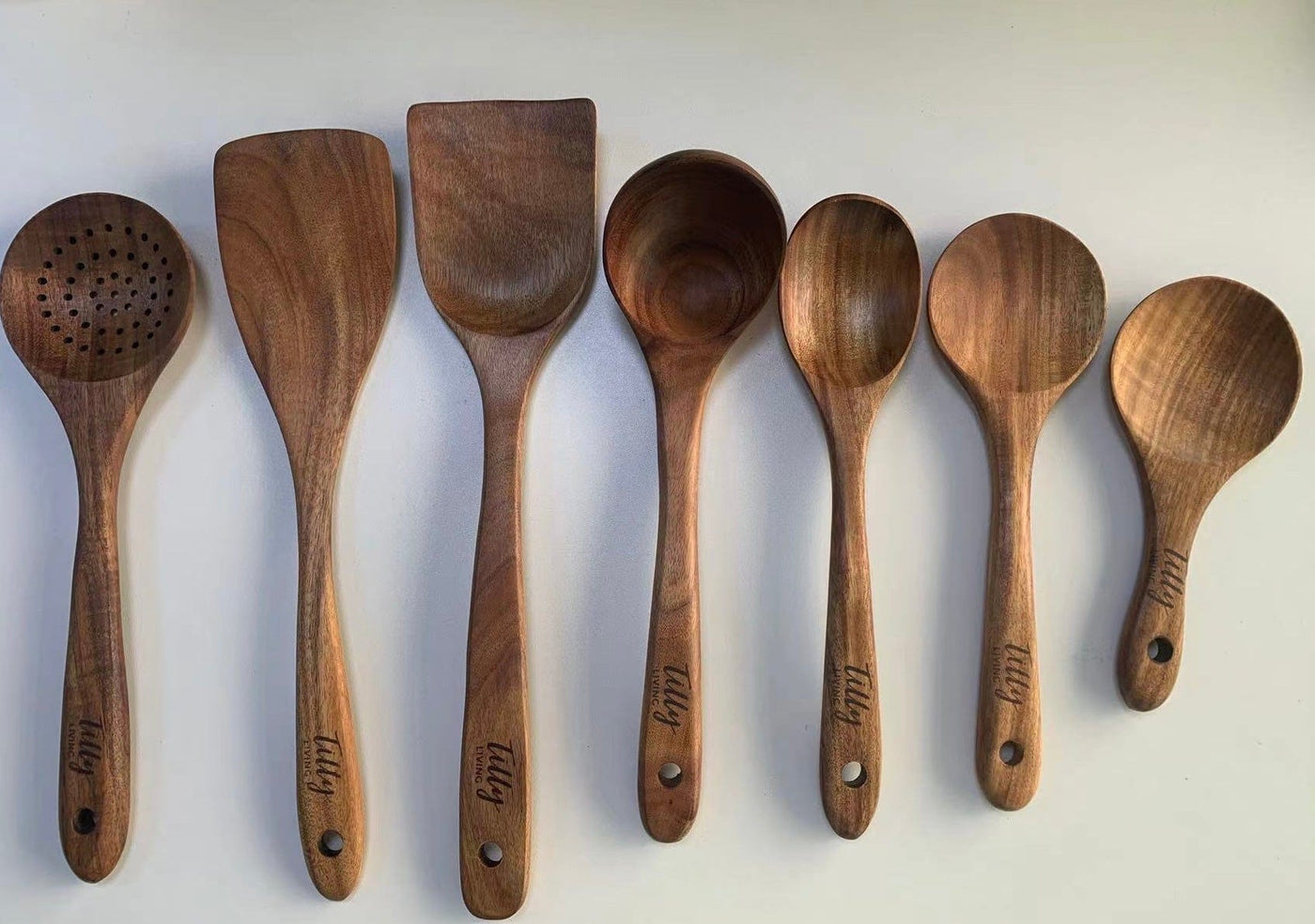 Teak Wooden Utensil Set