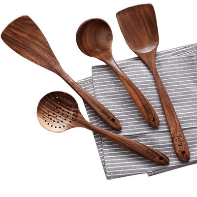 Teak Wooden Utensil Set